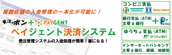 ペイジェント連携システム